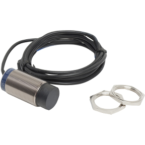 TES Electric Inductive Proximity Metal Barrel Sensor; 30mm; Non-Embeddable; 24-240VAC/DC; NO; 2-Wire AC/DC; 2m Potted Cable